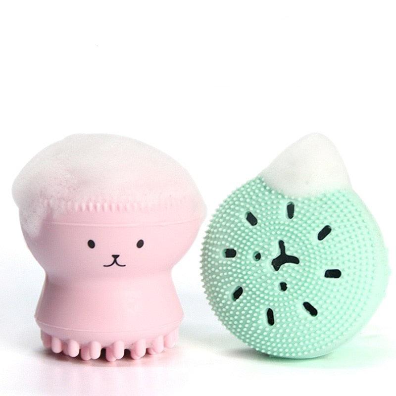 Silicone Facial Cleansing Sponge - Xdiniz