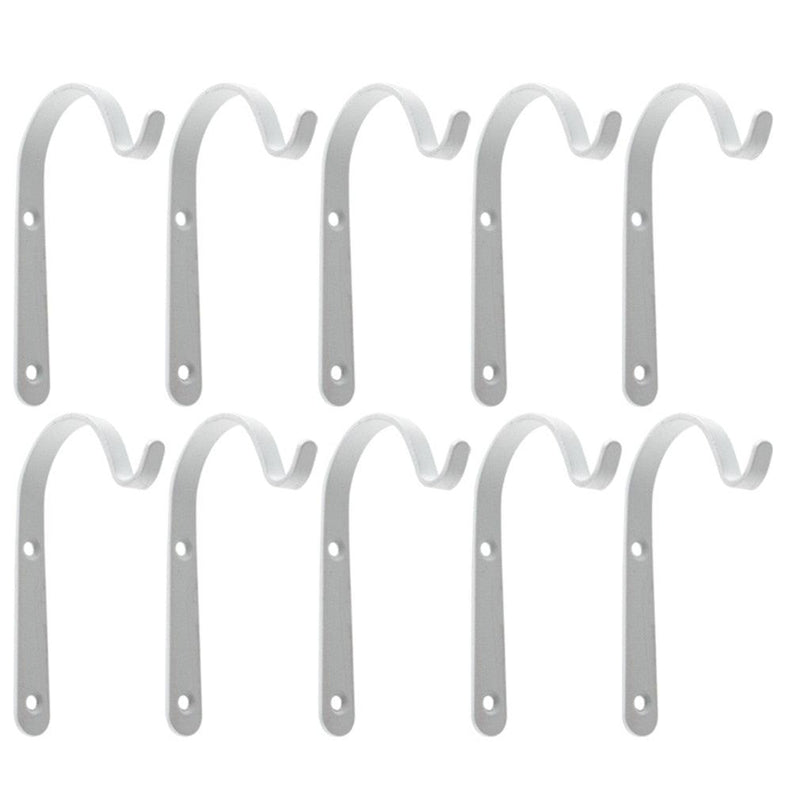 Metal J-Shaped Hanging Support Set - Xdiniz