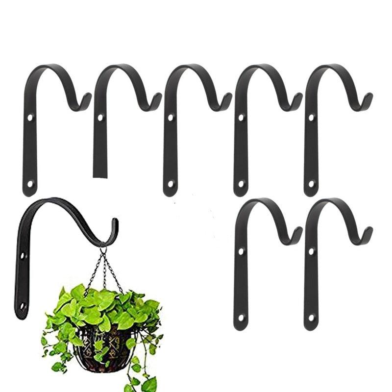 Metal J-Shaped Hanging Support Set - Xdiniz