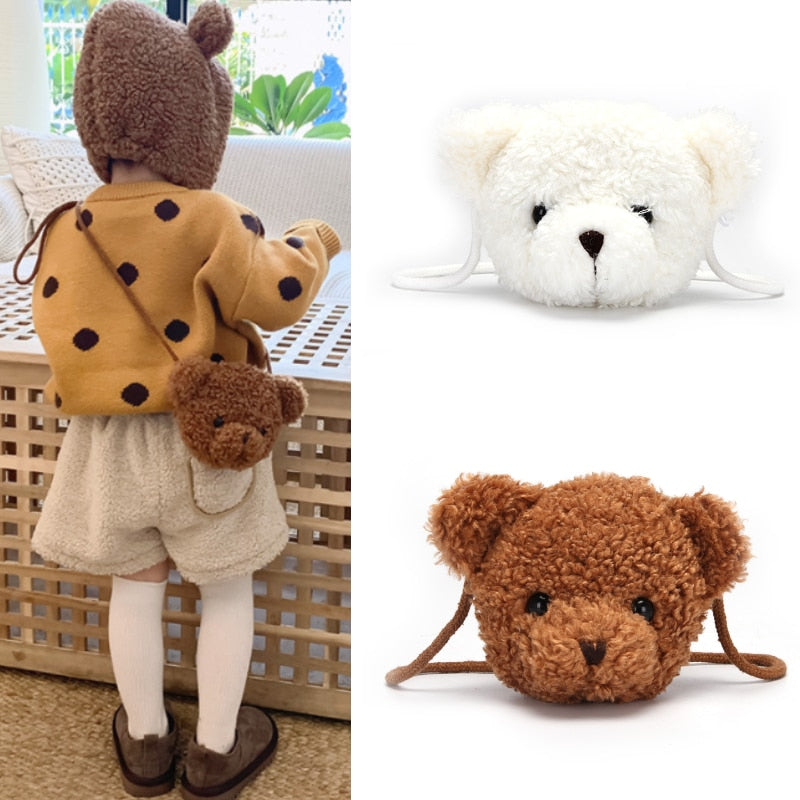 Children's bag - plush teddy bear - Xdiniz