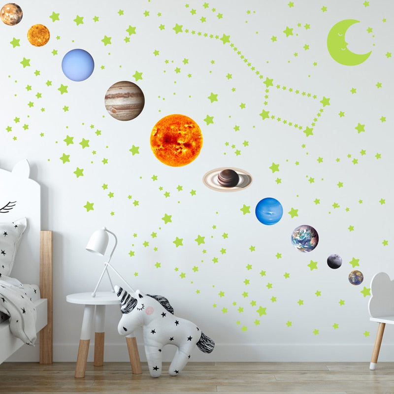 Wall sticker stars/moon - Xdiniz