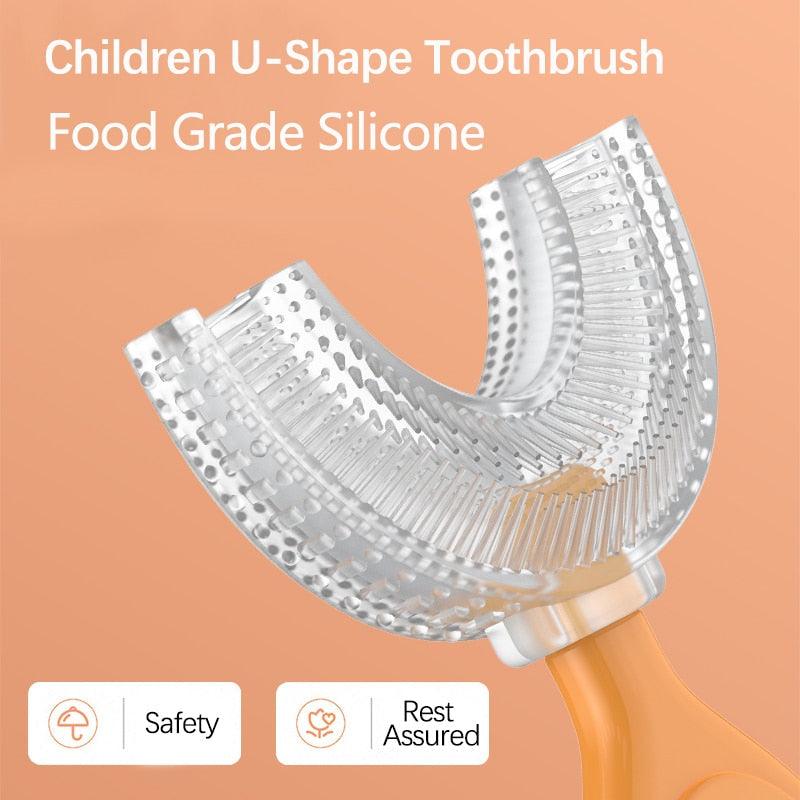 Children's Toothbrush - U-shaped - Xdiniz