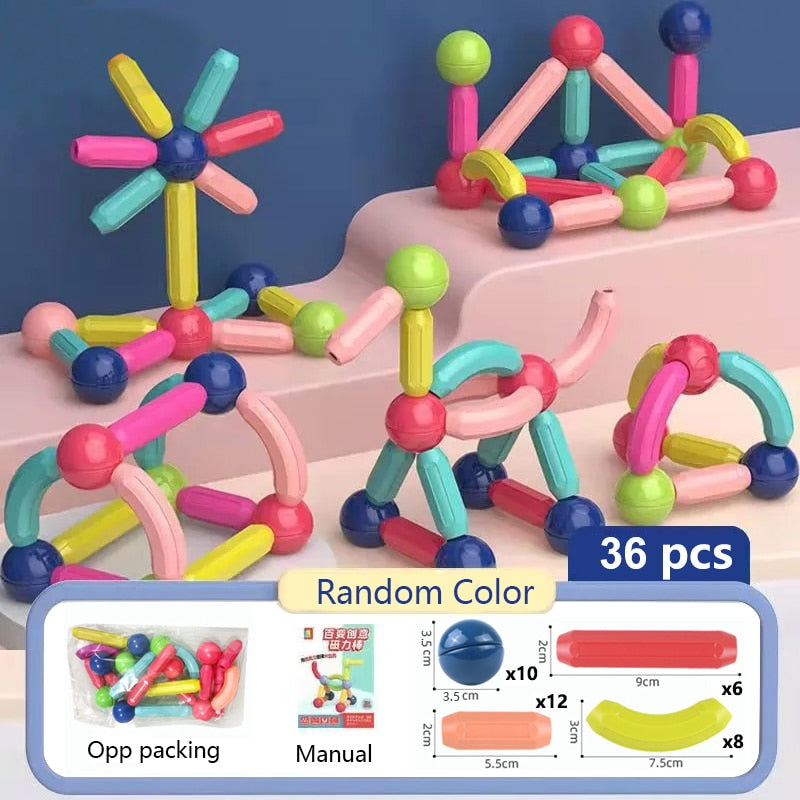 Magnetic Building Blocks - Kids - Xdiniz