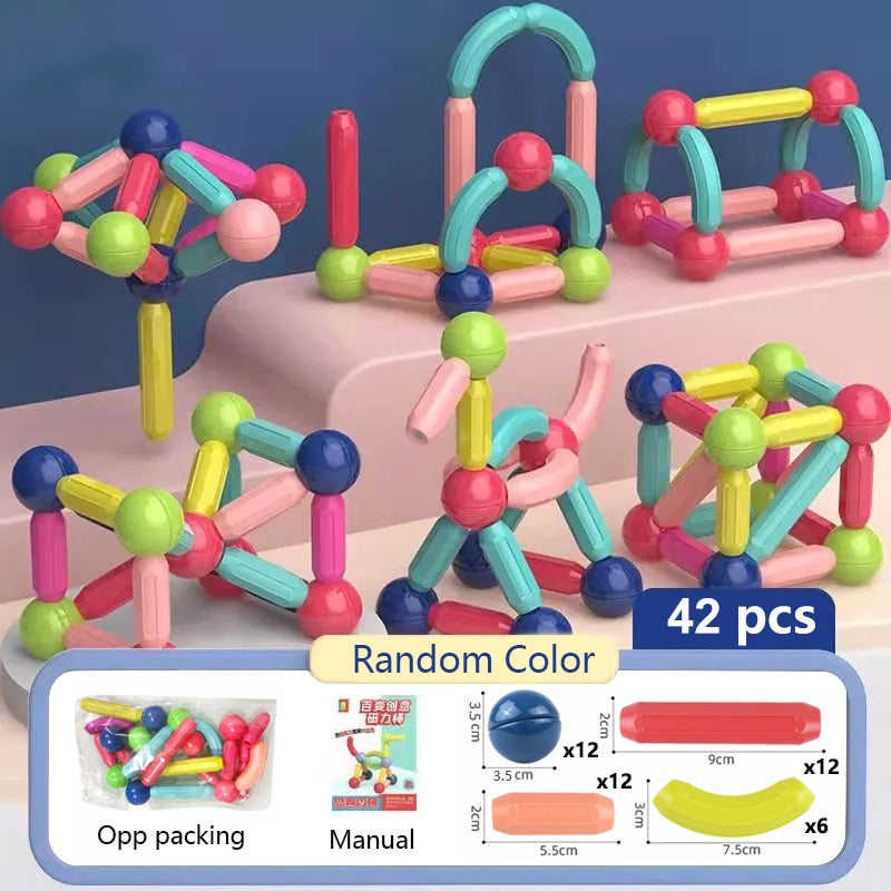 Magnetic Building Blocks - Kids - Xdiniz