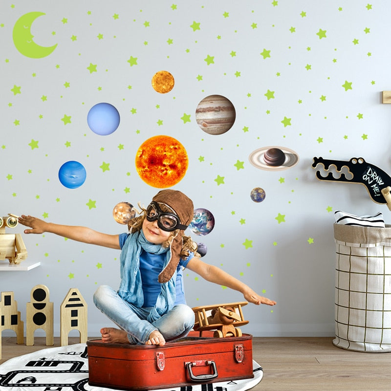 Wall sticker stars/moon - Xdiniz