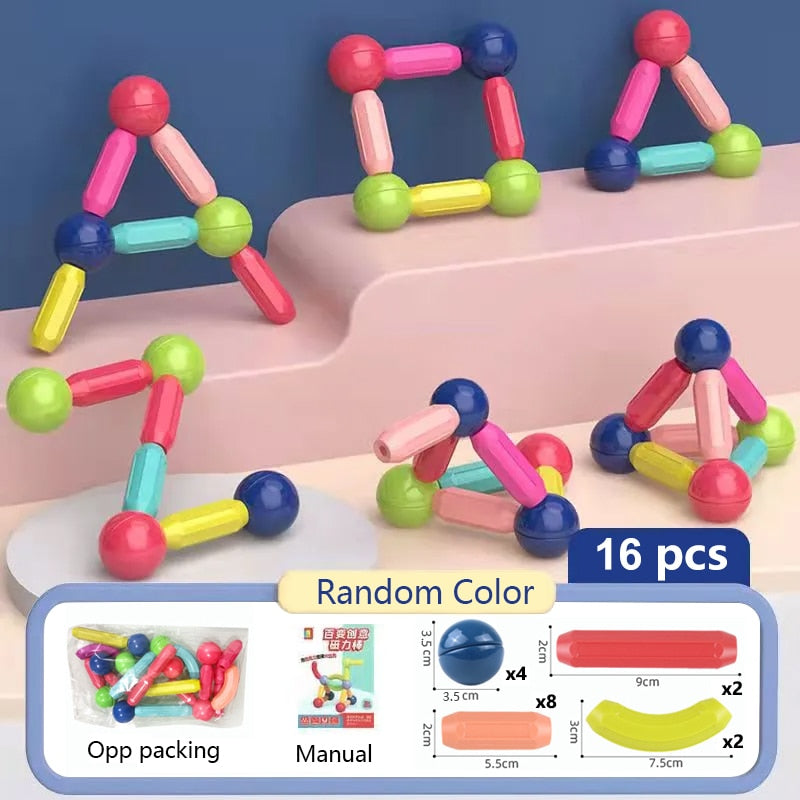 Magnetic Building Blocks - Kids - Xdiniz