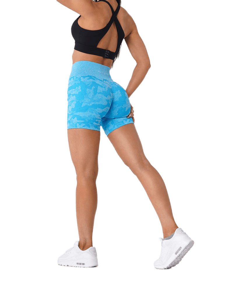 Seamless Camouflage Shorts - Xdiniz