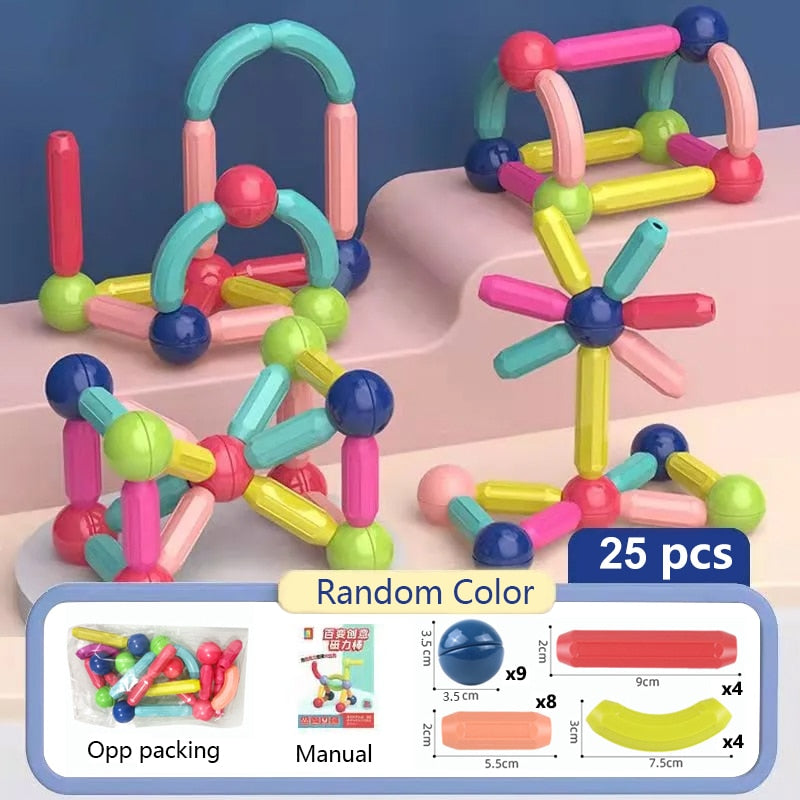 Magnetic Building Blocks - Kids - Xdiniz