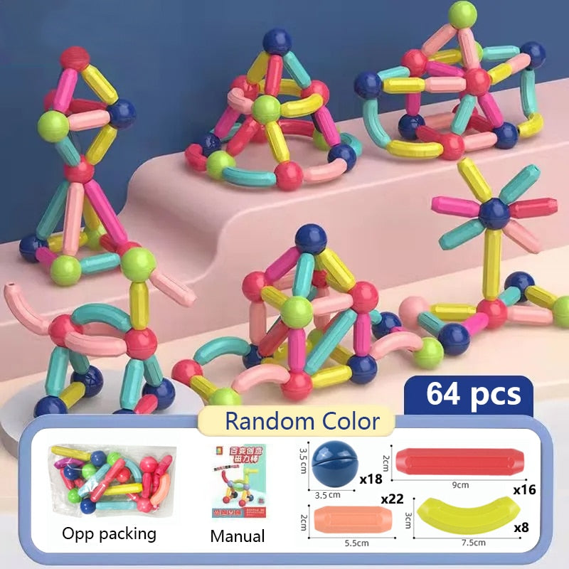 Magnetic Building Blocks - Kids - Xdiniz